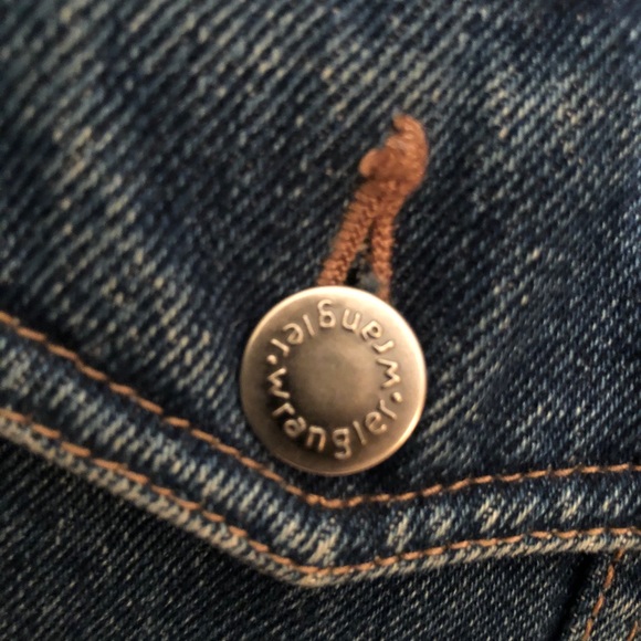 Vintage Wrangler Hero Oversized Denim Jacket L - Picture 6 of 8